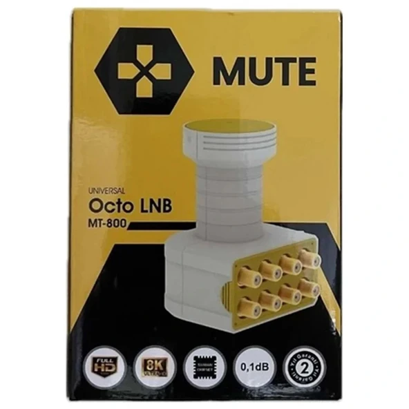 Mute Sekizli Lnb Full Hd 4k