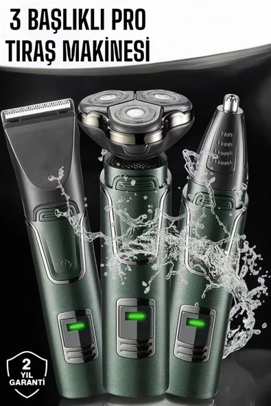 Kulak Ve Burun Başlıklı Profesyonel Tıraş Makinesi - Resim 2