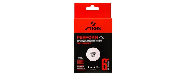 Stiga Table Tenis Ball Perform Masa Tenisi Pinpon Topu Beyaz 6lı 1113-2110-06 - 3