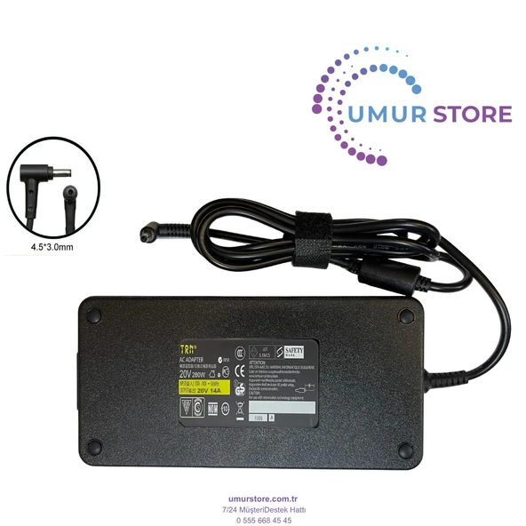 Gigabyte Aorus 17X XES Laptop Adaptörü ürün görseli