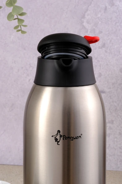 Paslanmaz Çelik Çay Termosu 2.5 Litre | 12-24 Saat Soğuk, 8-12 Saat Sıcak Tutma | Paslanmaz Çelik - Resim 13