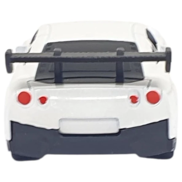 Çek Bırak Metal Küçük Arabalar 8 cm - 6411A - Beyaz - Resim 7