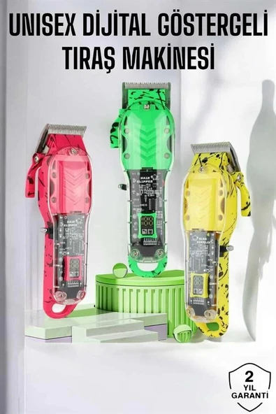 Unısex Çok Yönlü Tıraş ve Kişisel Bakım Cihazı - Resim 2