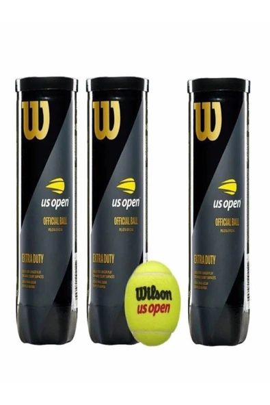 Wilson Us Open 3 Kutu Tenis Topu Vakum Ambalajda ürün görseli