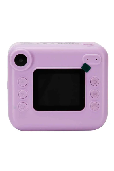 Baskılı Çocuk Fotoğraf Makinesi – Anında Baskı, Video ve Oyun Özellikli - 2