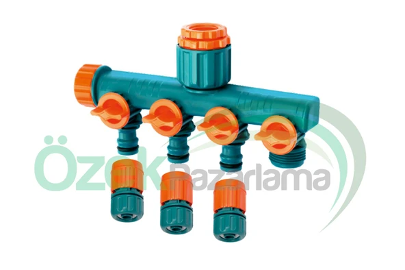 4'LÜ DAĞITICI+OTOMATİK BAĞLANTI 1/2 A5101 - Resim 2