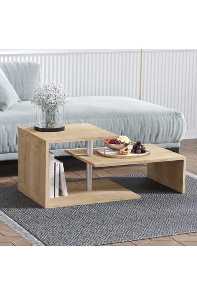 Decormet Dilek Orta Sehpa Safir Meşe - Resim 5