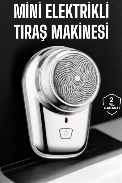 Seyahat Tipi Tıraş Makinesi Taşınabilir Kablosuz Mini Paslanmaz Çelik - Resim 2