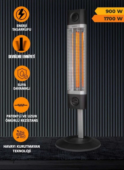 Veito CH1800 XE Karbon Kızılötesi Isıtıcı 1800 W - 2