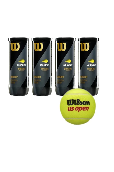Wilson Us Open Xd Tball 3 Ball Can 4lü - 1