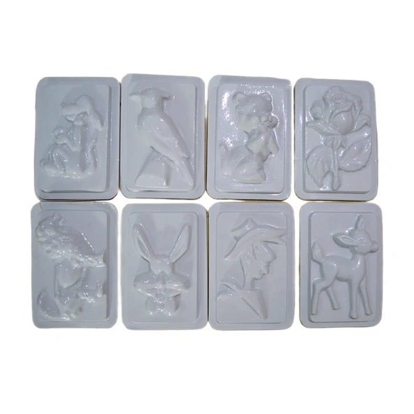 Gen-Of Alçı Kalıbı Asorti Desen 10x15 cm 1 Adet - Resim 2