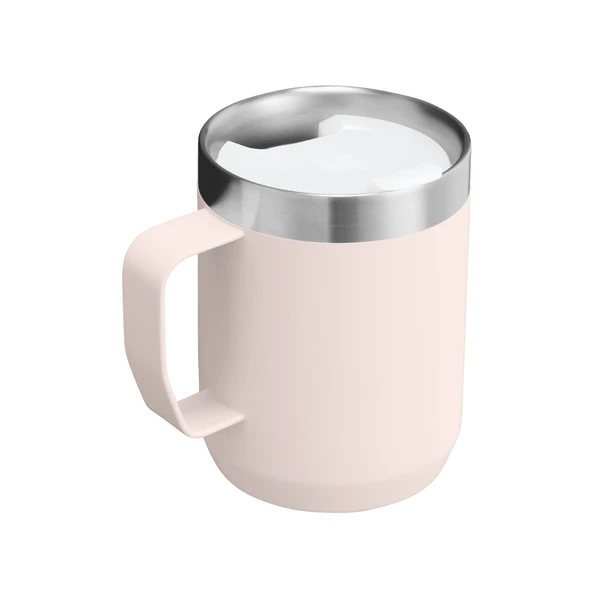 The Legendary Camp Mug Kapaklı Termos Bardak 0.23L  08 OZ - Rose Quartz - Resim 3