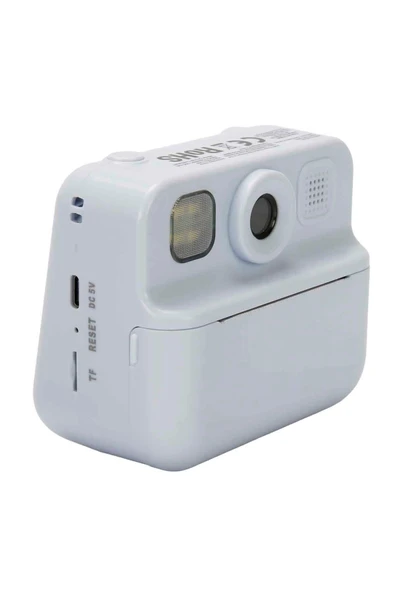 Baskılı Çocuk Fotoğraf Makinesi – Anında Baskı, Video ve Oyun Özellikli - 3