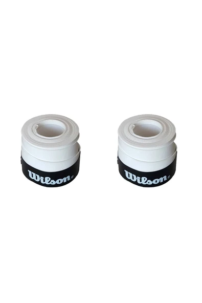 Wilson Beyaz Comfort Bowl O'grips 2 Adet Grip, Tenis Raketi Gribi Beyaz Tenis Gribi - 1