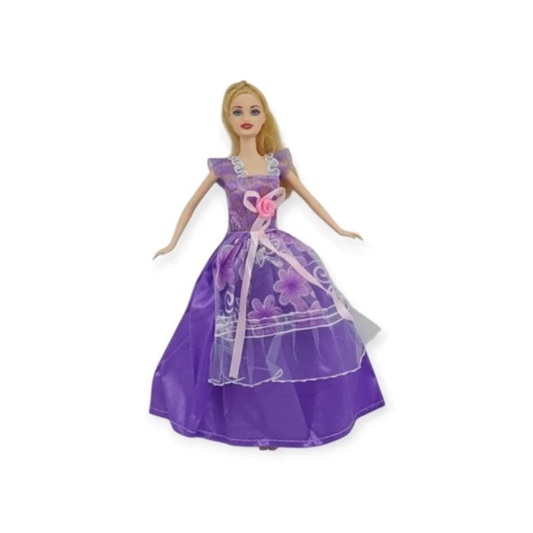 Büyüleyici Parti Bebeği Anlily - 02258 - Mor ürün görseli