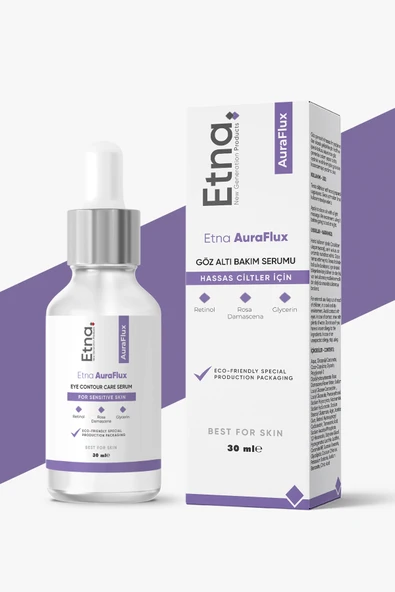 Etna Pharma AuraFlux Retinol Göz Altı Bakım Serumu 30 ML - 4