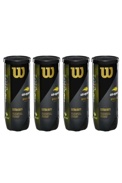 Wilson Us Open 4 Adet 3’lü Tenis Topu - 1