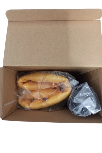 Voit Gymball 65 cm Pompalı Siyah Pilates Topu Sarı - Resim 5