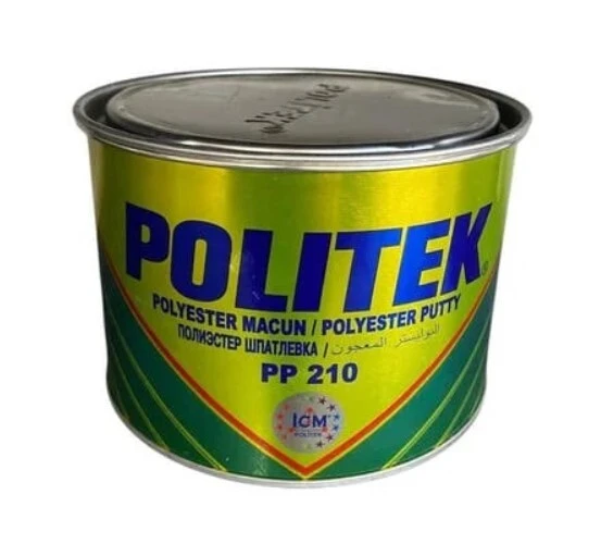 POLİTEK PP210 POLYESTER MACUN SARI 3/1 ürün görseli 1