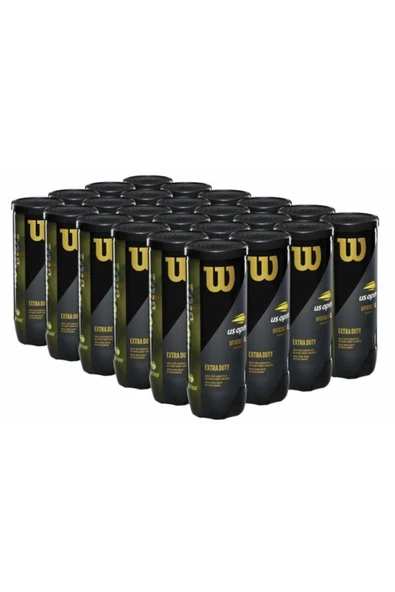 Wilson Tenis Topu Us Open Xd 3lü 24 Kutu Box (wrt106200) - 1