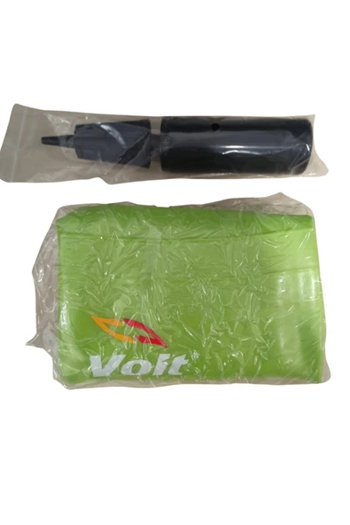 Voit Gymball 65 cm Pompalı Siyah Pilates Topu Yeşil - Resim 3