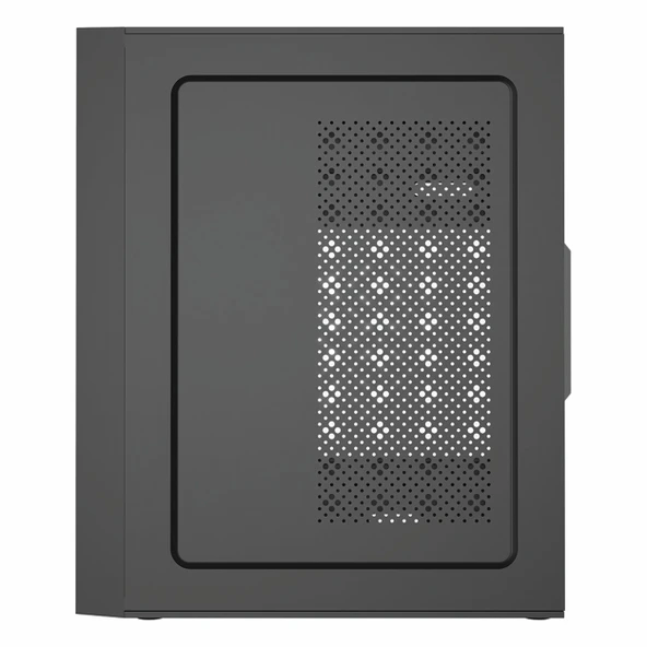 Frisby FC-8970G 300W USB 3.2 LED mATX Mini Tower Siyah Kasa - Resim 6