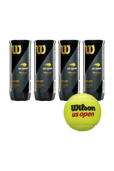 Wilson Us Open 4 Kutu Tenis Topu Vakum Ambalajda ürün görseli