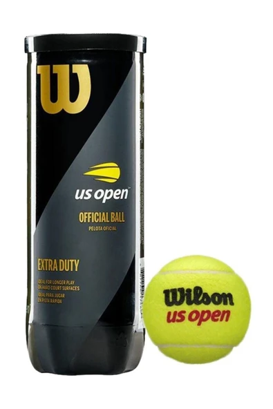 Wilson Wrt106200 Us Open Itf Onaylı 3 Lü Tenis Topu - 1