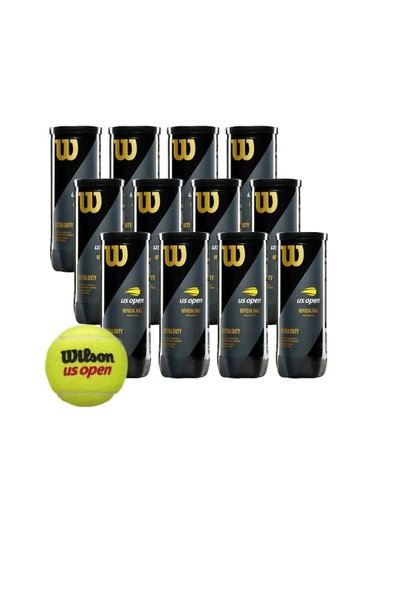 Wilson Us Open Xd Tball 3 Ball Can 12li - 1