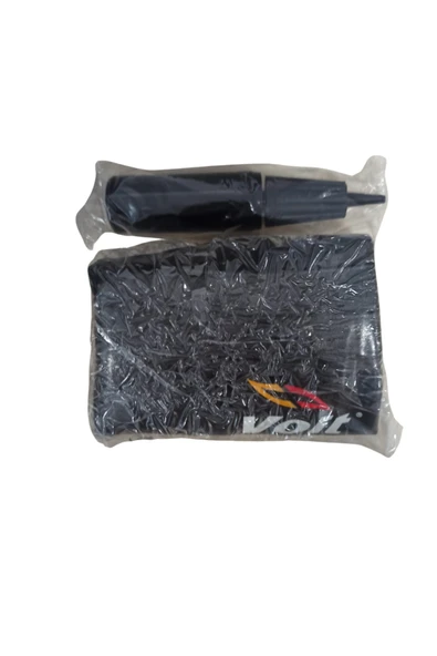 Voit Gymball 65 cm Pompalı Siyah Pilates Topu Siyah - Resim 3