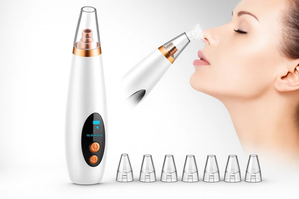 Hyundai FC-038 Vakumlu Siyah Nokta Temizleyici  3 Modlu Emiş Gücü Cilt Gözenek Temizleyici - 5