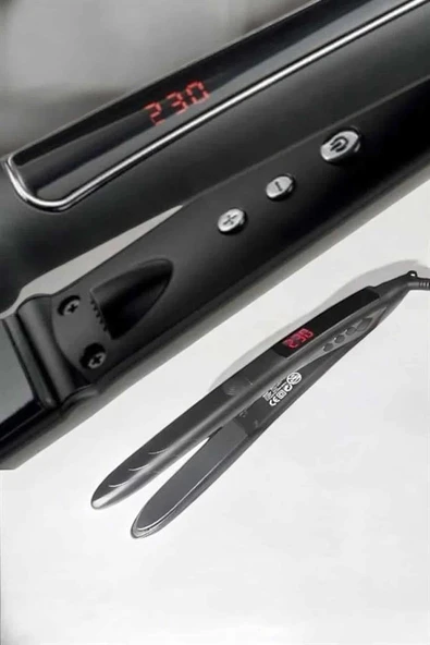 Saç Düzleştirici Led Ekranlı Isı Ayarlı Seramik Kaplama Profesyonel - 3