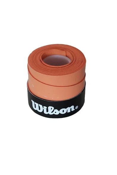 Wilson Comfort Bowl O'grips Tekli Grip Tenis Raketi Gribi (KİREMİT RENKLİ) - 1