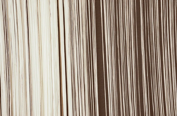 İP ZİNCİR KREM RENK HAZIR DÜĞMELERİ DİKİLMİŞ İP PERDE  EN 180 CM BOY 280 CM - Resim 3