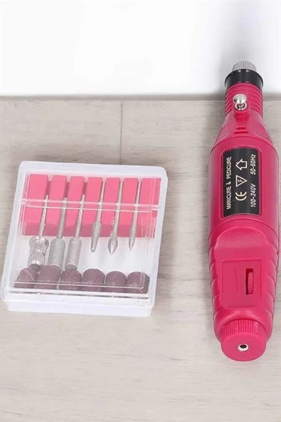 Protez Tırnak Manikür ve Pedikür Seti Elektrikli ürün görseli 1