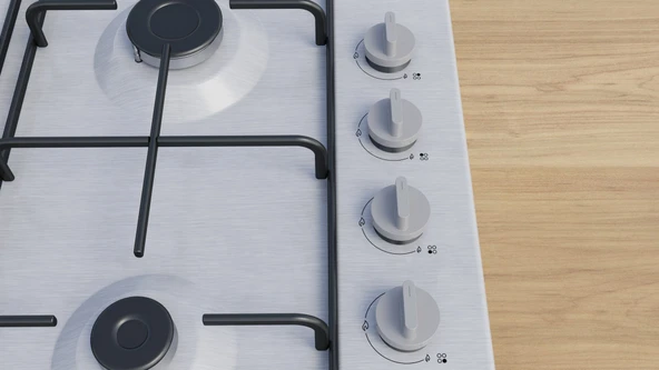 Profilo OD30P5B80D Paslanmaz Çelik Set Üstü Ocak - Resim 2