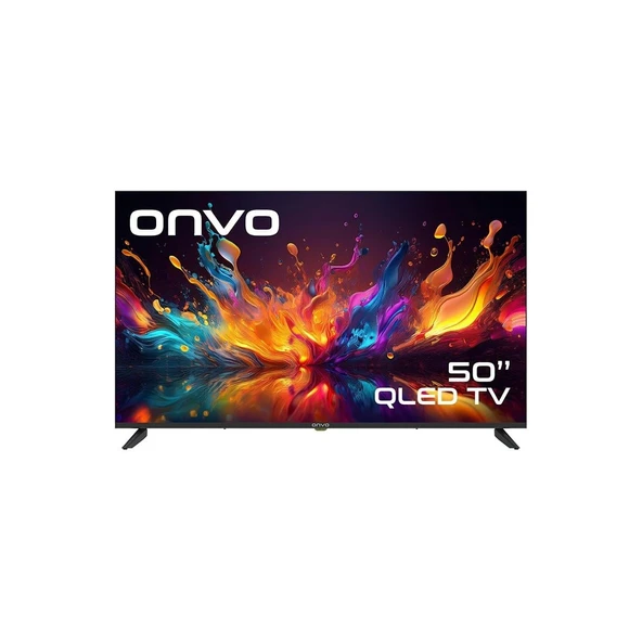 Onvo 50OVF9001UQ 50'' 127 Ekran 4K Ultra HD Google Smart QLED TV ürün görseli