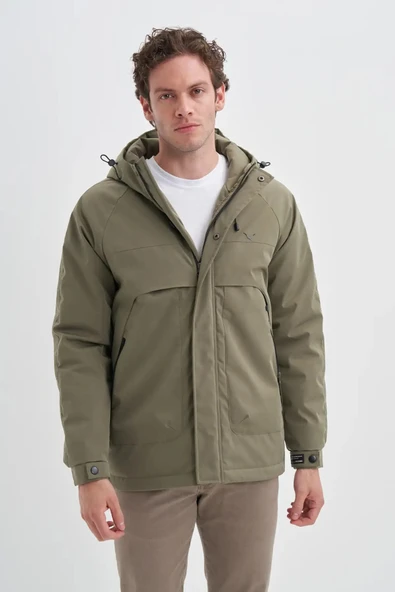 Cazador Dynamic Micro Dokulu Regular Fit Mont-10410 - Resim 2