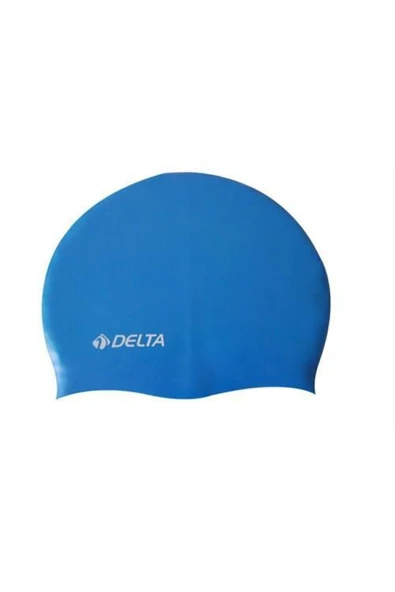 Delta Silikon Bone 10 Adet Yüzücü Havuz Deniz Bonesi (Düz Renk) - 5