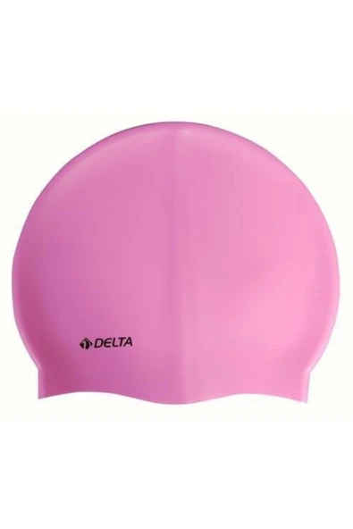 Delta Silikon Bone 10 Adet Yüzücü Havuz Deniz Bonesi (Düz Renk) - Resim 3