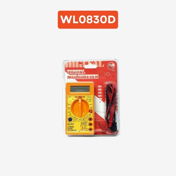 FOR LINE DT-830D Dijital Multimetre Ölçü Aleti - 2