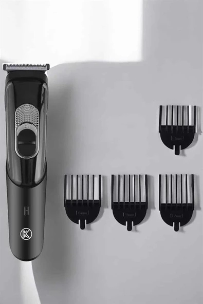 Saç Sakal Lazer Epilasyon Öncesi Tüy Kısaltma Makinesi Unısex 4 Taraklı - Resim 5