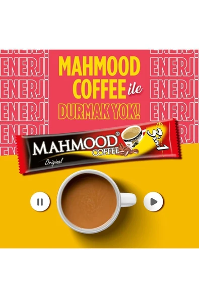 Mahmood 3ü 1 Arada Hazır Kahve 48 Adet X 18 gram - 7