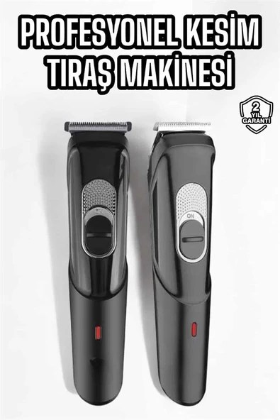 Saç Sakal Lazer Epilasyon Öncesi Tüy Kısaltma Makinesi Unısex 4 Taraklı - Resim 2