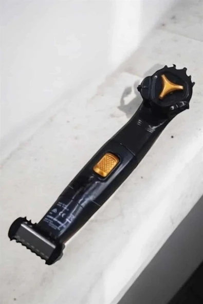 Çift Başlıklı Jilet Tıraş Makinesi Taşınabilir Suya Dayanıklı Sinek Kaydı ürün görseli 1