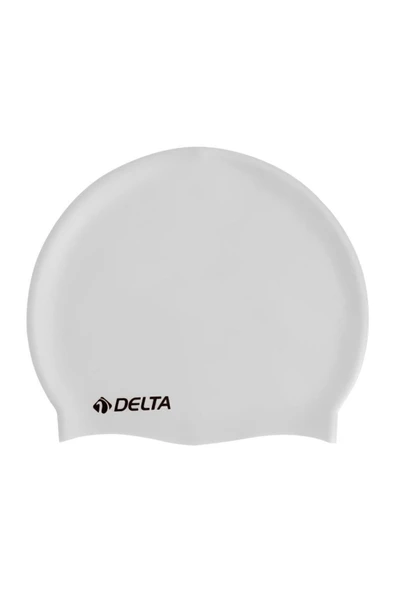 Delta Silikon Bone 10 Adet Yüzücü Havuz Deniz Bonesi (Düz Renk) - 1
