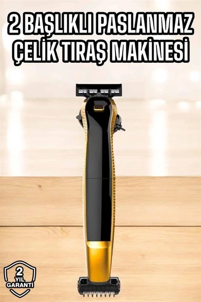 Jilet Başlıklı Tıraş Makine Sinek Kaydı Tıraş Seyahat Tipi Suya Dayanıklı - Resim 2