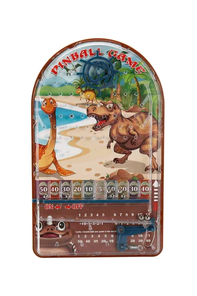 Dinozor Temalı Pinball Oyunu – Eğitici ve Eğlenceli Çocuk Oyuncağı 24,5 cm ürün görseli 1