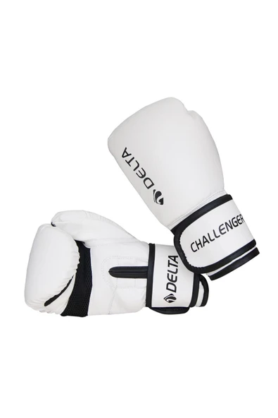 Delta Challenger Dura-Strong Beyaz-Siyah Boks Eldiveni 14 - 1