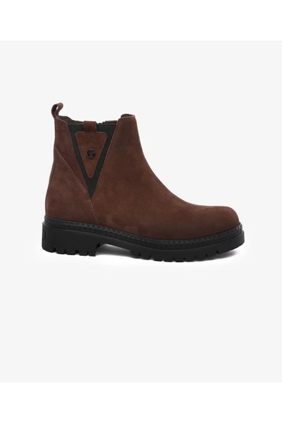 Greyder 31022 Kadın Hakiki Deri Fermuarlı Kısa Urban Bot - 6